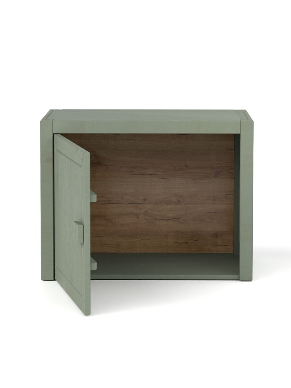 Антресоль Карлос 2 двери из сосны, эвкалипт