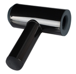 Черный мастурбатор с удобной ручкой Masturbator with 2 Functions (Цвет: черный)