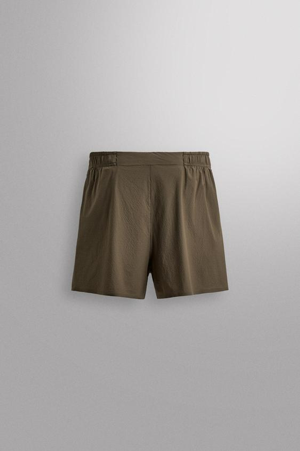 ZARA ЛЕГКИЕ ШОРТЫ ДЛЯ БЕГА 3”, МЯГКИЙ ЗЕЛЕНЫЙ