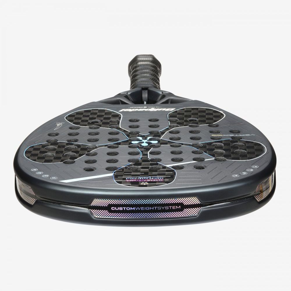 Ракетка для падела BULLPADEL Vertex 05 TF 25, 495197, для проф. и любителей, стекловолокно, черный