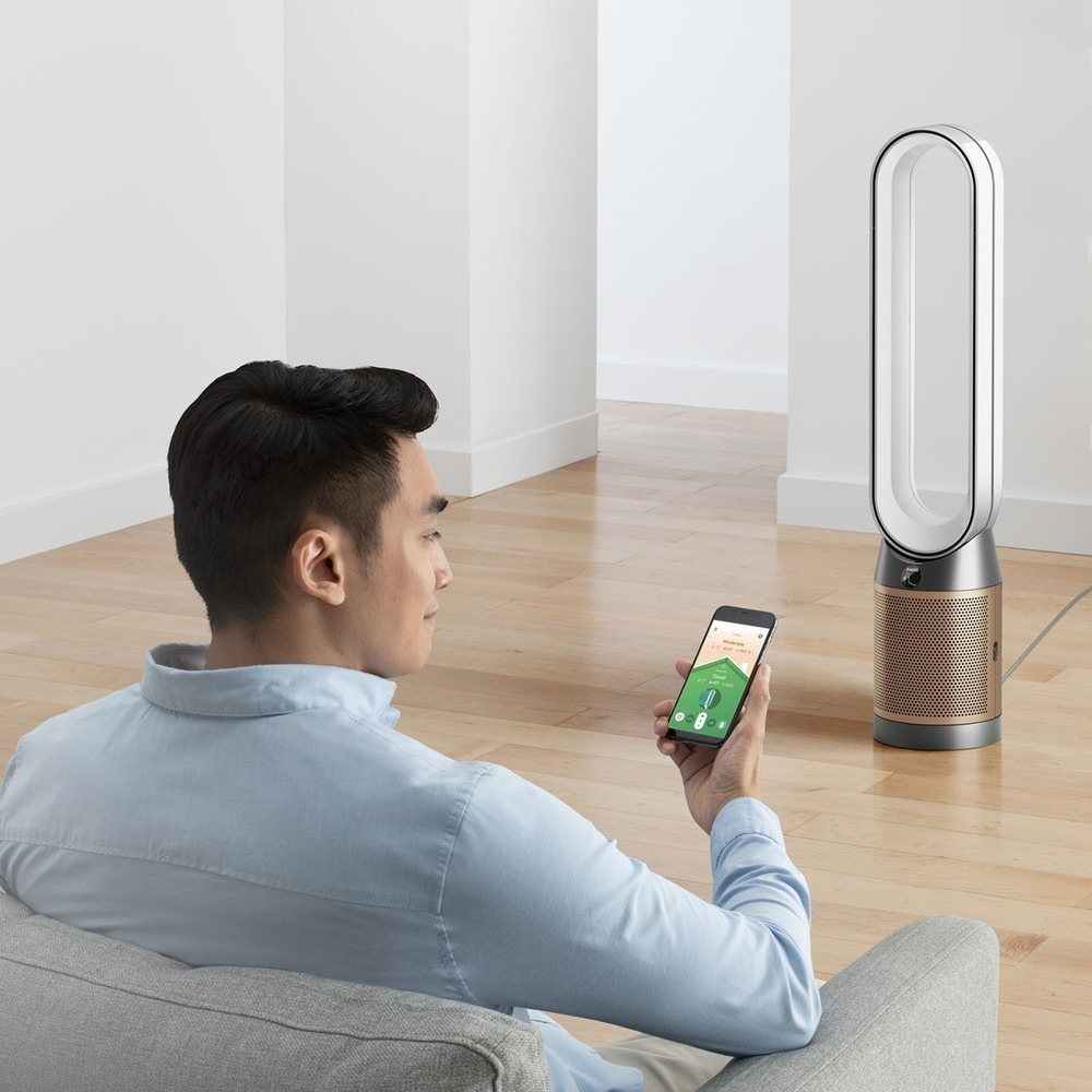 Очиститель воздуха Dyson TP09 Purifier Cool Formaldehyde, silver/gold