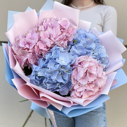 Букет из гортензий