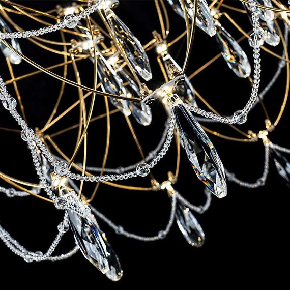 Подвесная светодиодная люстра Modelux Premium ML.5603.600P BS