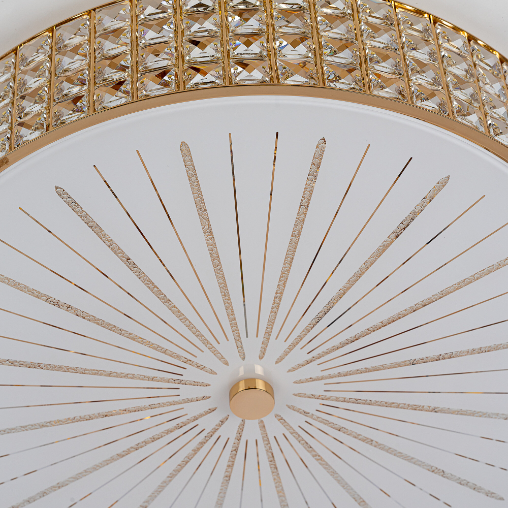 Citilux Портал CL324182 Люстра хрустальная Золото