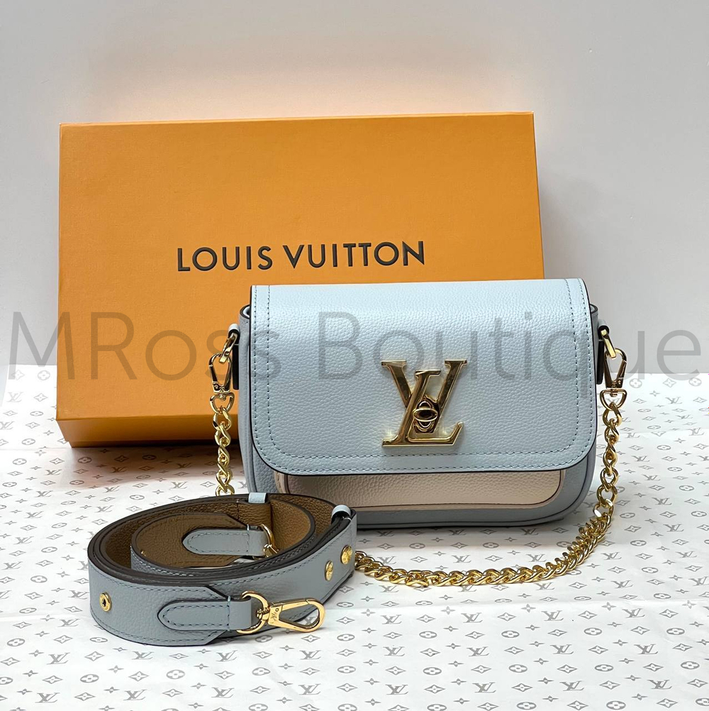Сумка Lockme Tender Louis Vuitton Blue Nuage