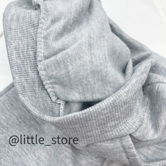 Комплект утепленный "Bear team" синий/серый