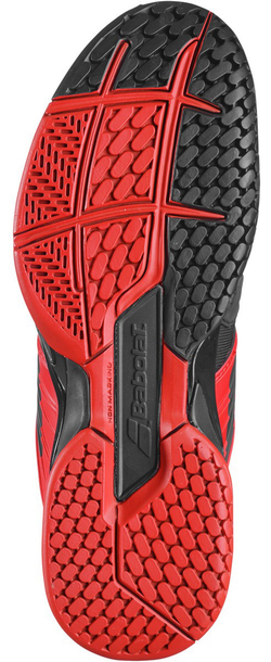 Мужские кроссовки теннисные Babolat Propulse Fury All Court Men - black/tomato red