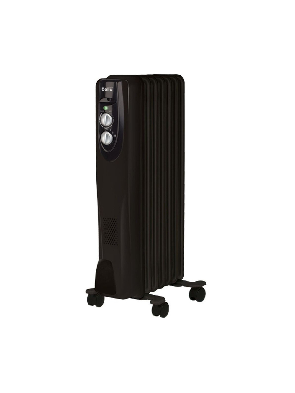 Масляный радиатор Ballu Classic black BOH/CL-07BRN 1500 (7 секций)