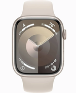 Умные часы Apple Watch Series 9 45mm Starlight Al Star SB S/M GPS (MR963)