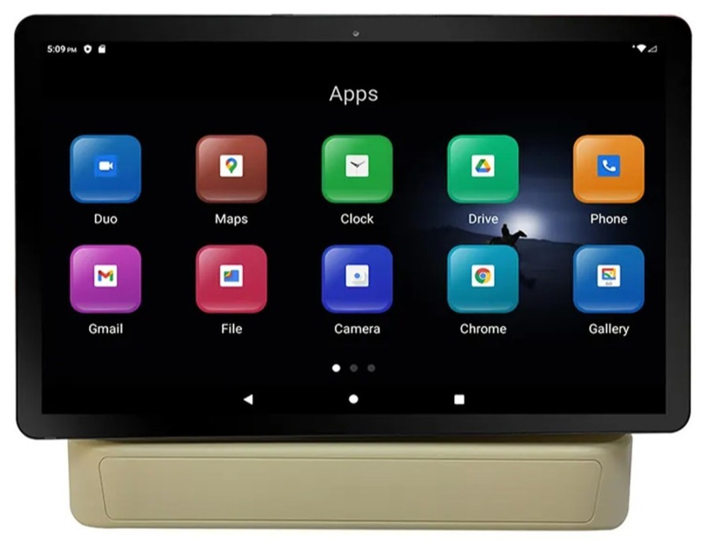 Монитор на подголовник для Toyota LC300/Lexus LX - ERGO ERLC300 с сенсорным экраном 15,6” (Full HD 1920x1080, Android, 4+32Gb) бежевый