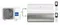 Мульти сплит-система на 2 комнаты 25+25 м2 Haier AS25S2SJ2FA-W+AS25S2SJ2FA-S/2U40S2SM1FA Jade Super Match