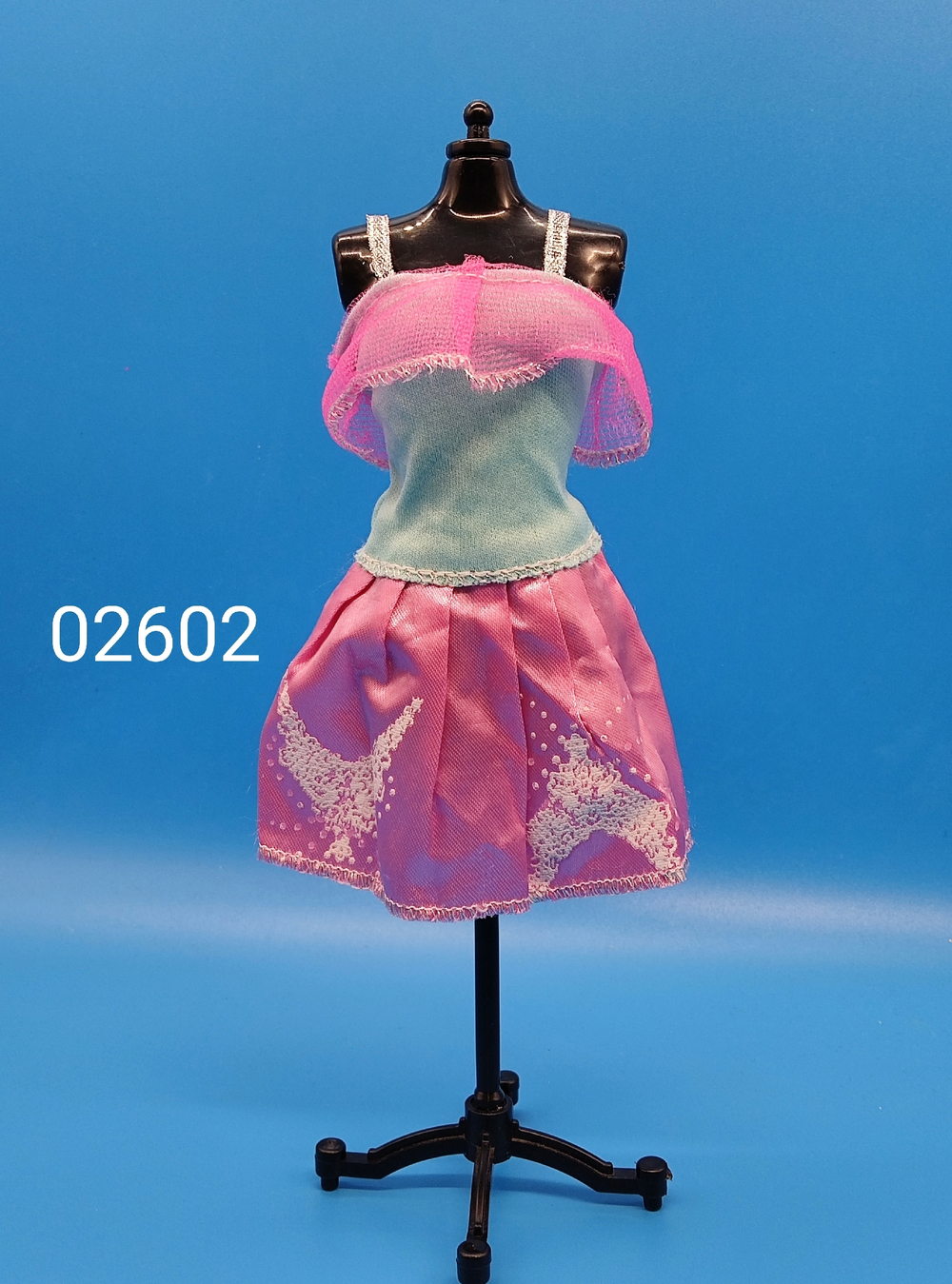 Одежда для куклы Барби винтаж платье 02602