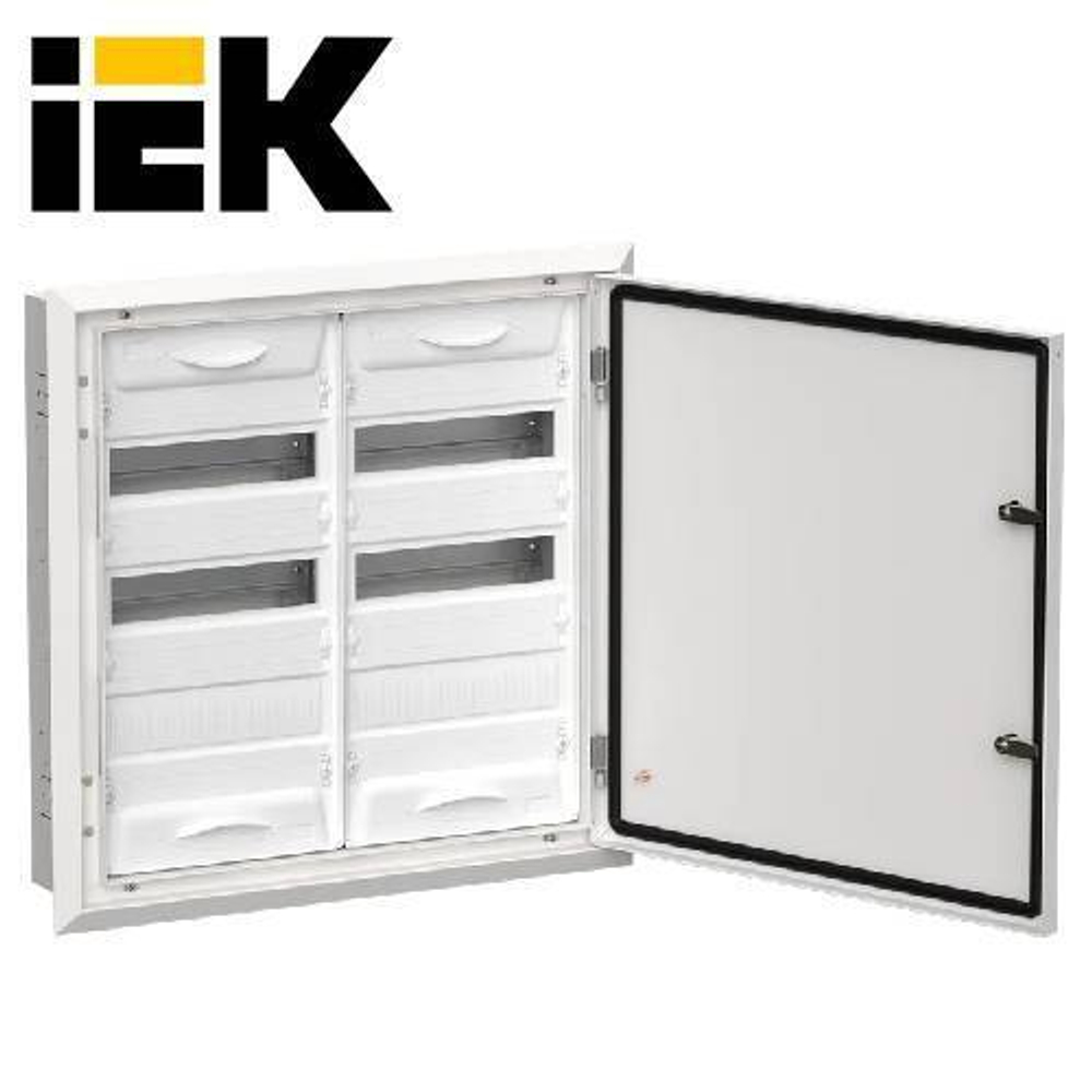 TITAN 5 Корпус металлический ЩРв-72 (2х36) IP31 белый (одна дверь) IEK
