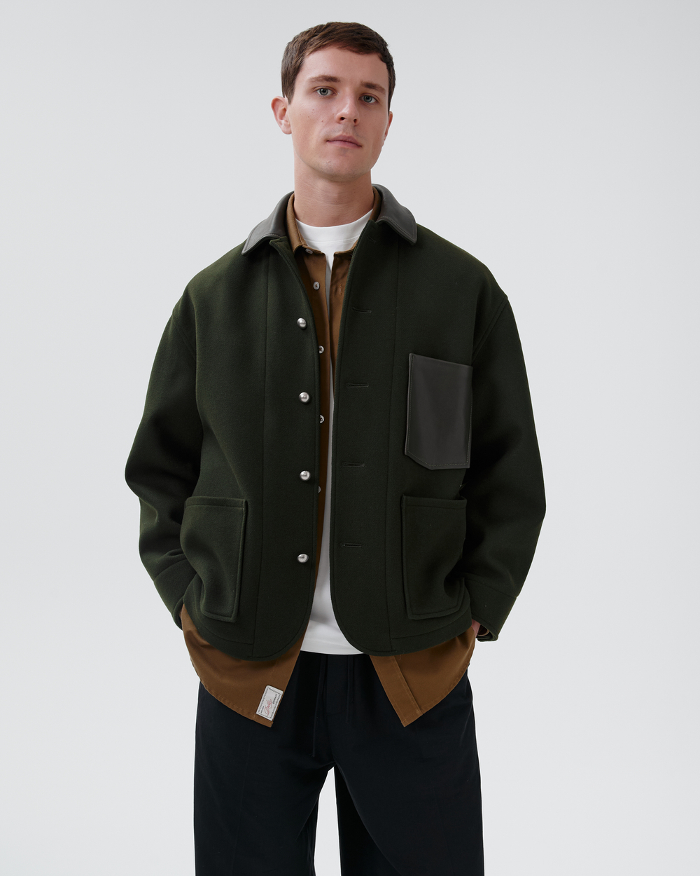 Куртка Jason Wool Khaki