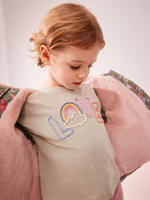 Куртка утепленная с капюшоном для девочки Next Q81-821, Хаки