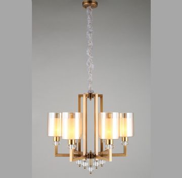 Люстра подвесная OML-80003-06 золото Maranello Omnilux