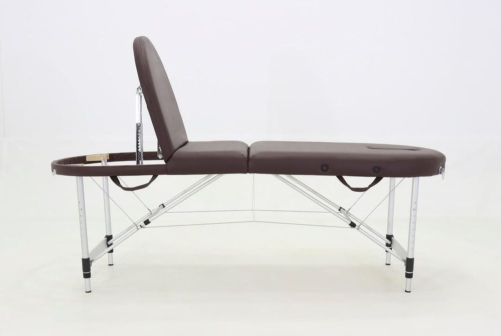 Массажный складной стол JFAL03 овал