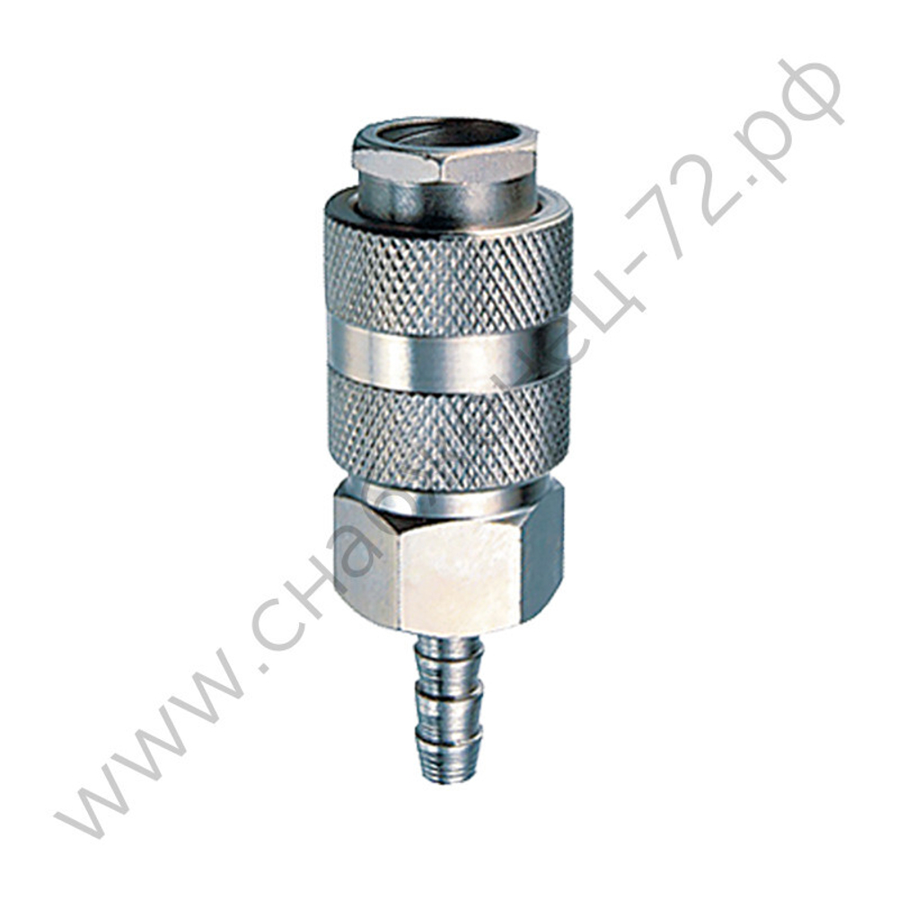 FUBAG Разъемное соединение рапид (муфта), елочка 10мм с обжимным кольцом 15х18мм