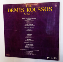 Винтажная виниловая пластинка LP Demis Roussos The Demis Roussos Magic (Spain 1977)
