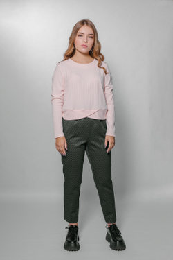 Брюки зауженные 2682АПА, Зигзаг #224З022682АП