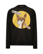 KIDILL ДЖЕМПЕР ЧЕРНЫЙ WHO KILLED BAMBI