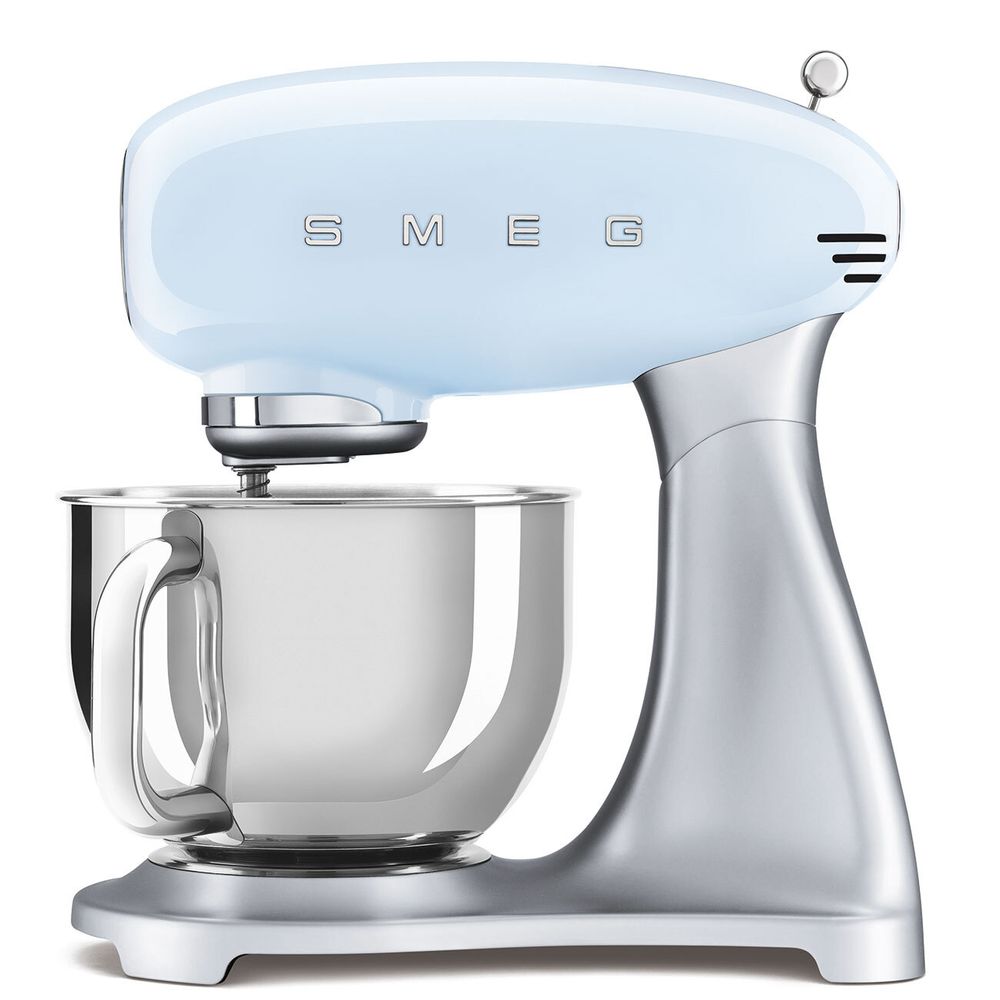 Миксер Smeg SMF02PBEU, голубой