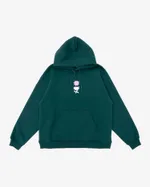Худи Меч FW23 HD Warm Flower Pine Green
