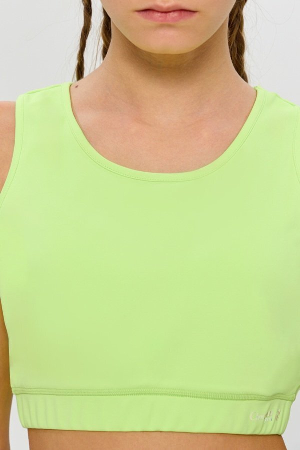 ОДЕЖДА ДЛЯ ТЕННИСА Девочки, Топ CHOUPETTE Спортивный .