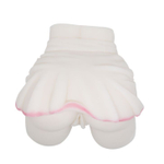 Вагина с анусом под приподнятой юбочкой (Цвет: телесный)