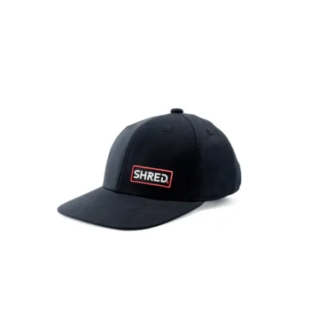 SHRED ACFBCJ11 FLATBRIM CAP BLACK - Кепка