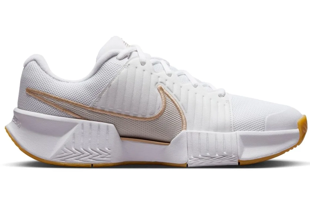 Женские Кроссовки теннисные Nike Zoom GP Challenge Pro - white/lt orwood/summit white/linien