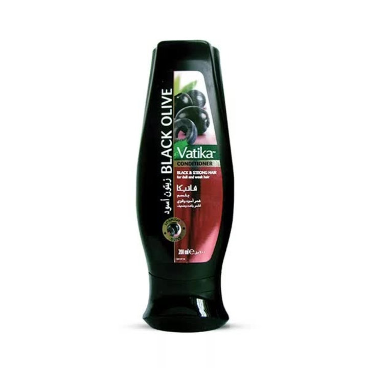 Кондиционер для волос Dabur Vatika Black Olive Черная Олива Для слабых и ломких волос, 200 мл