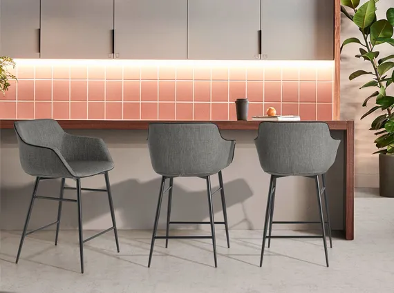 Полубарный стул Angel Cerda A116TAB