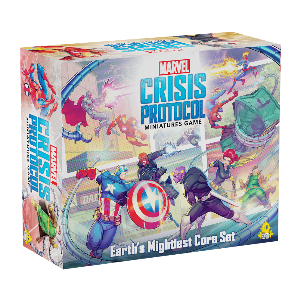 Marvel: Crisis Protocol – Earth's Mightiest Core Set на английском языке