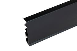 Плинтус Cezar Hi-Line 090 Черный, 2500x75x22 мм