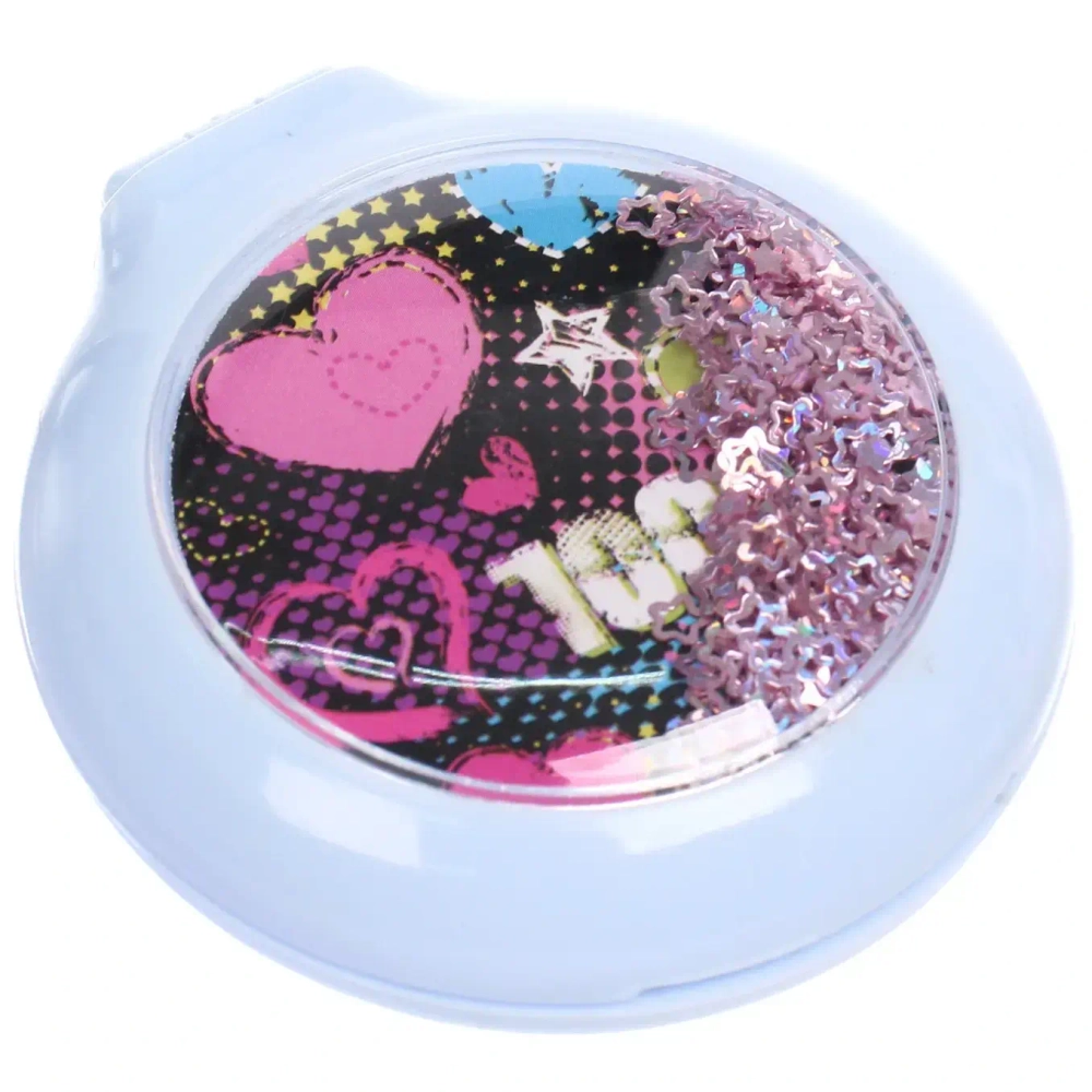 Расческа массажная складная «ФЭНТАЗИ», микс 4 дизайна, 6,5*2см (PVC коробка)