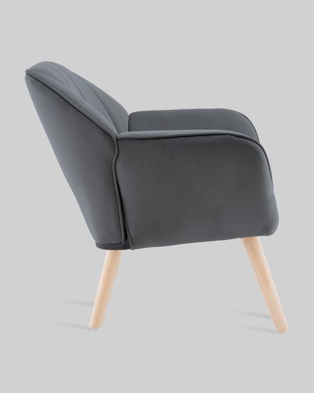 Кресло Руди серый