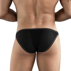 Мужские трусы слипы черные Clever ESENCIAL BRIEF SLIP 177011