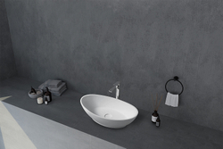 Раковина-чаша Abber Stein 62 AS2610 Белая матовая