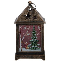 GAEM Изделие декоративное "Фонарь" (подсветка, 3xLR44), L6,5 W6,5 H12,5 см, 3в.