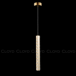 Подвесной светильник Cloyd ELATA P1 / выс. 55 см - золото (арт.11560)