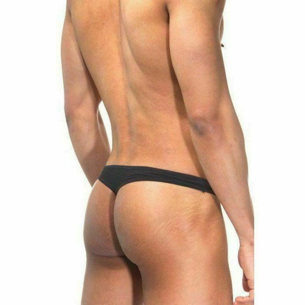 Трусы мужские стринги черные La Blinque LB15011
