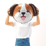 Фольгированный шар-фигура «Голова Собаки», 84 см