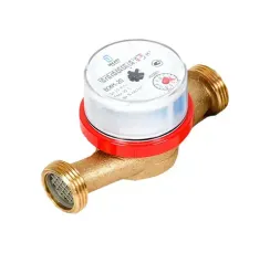 Счетчик Декаст ВСКМ 90-20 Атлант 3/4" г/в Q2,5 130мм латунь универсальный 29878