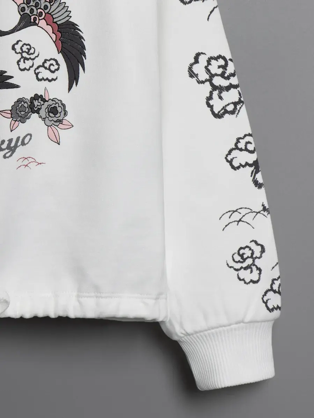 Свитшот для девочки с завязками