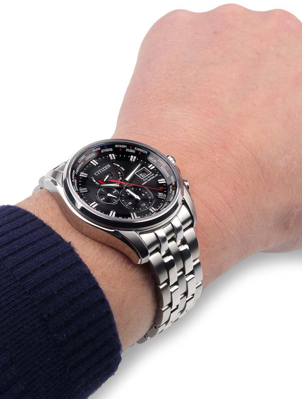 Мужские японские наручные часы Citizen AT9030-55E