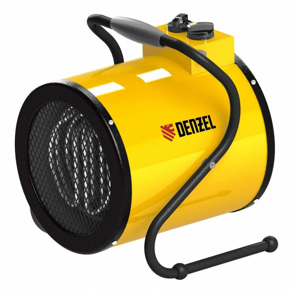Тепловая пушка SFH-5000, 230 В, 260 м3/ч, вентилятор 3 режима, 3000/4500 Вт Denzel 96438