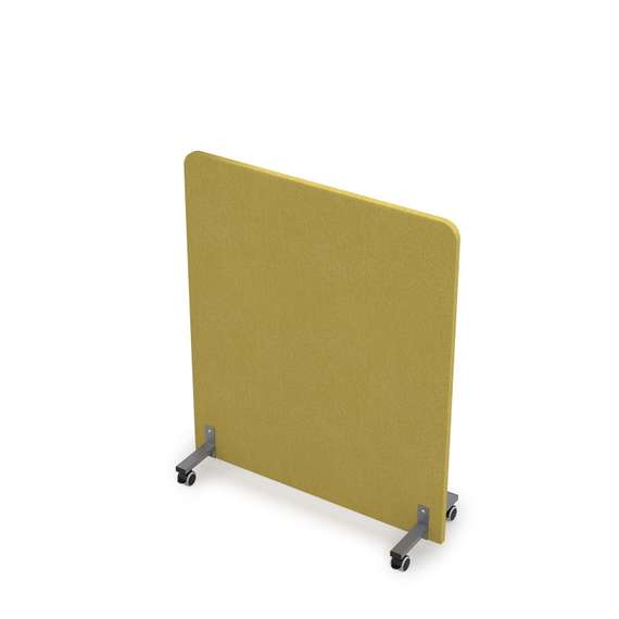 011.МП.1012 Акустическая мобильная перегородка на колесных опорах (1000*377*1200)