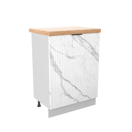 Кухня Модуль МС 601 Монца Белый софт