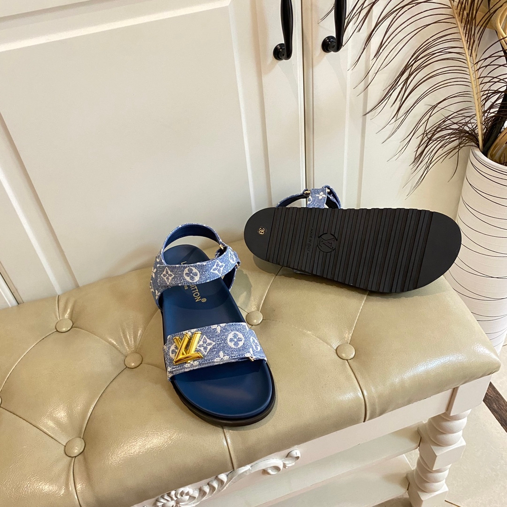 Louis Vuitton Sunset Comfort Flat Sandal